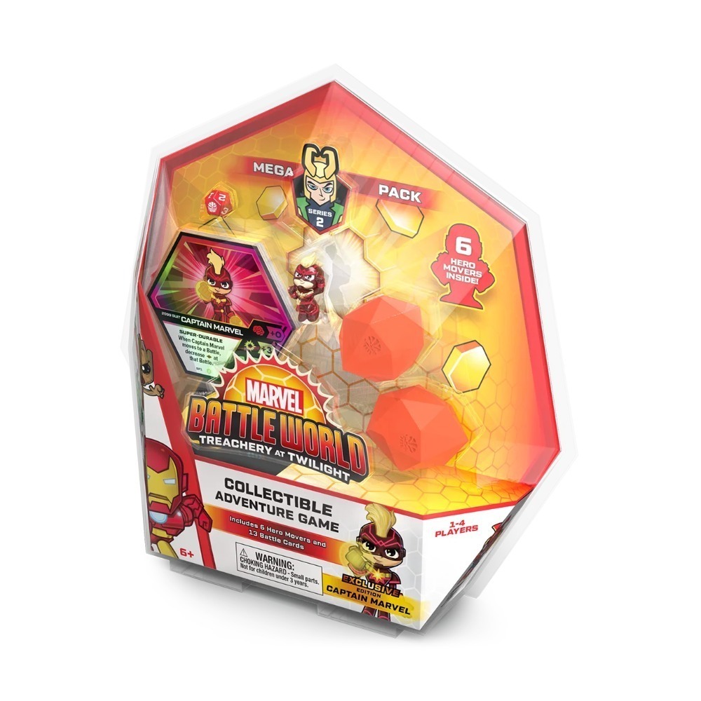 Marvel Battleworld Series 2 Treachery at Twilight Mega Pack - Captain Marvel NEW - Picture 4 of 4